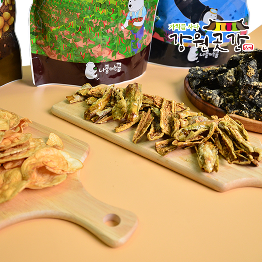 [인제]황태껍질부각 오리지널 130g - 강원곳간.com