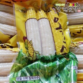 [영월] 강원도 영월 냉동 미백2호 찰옥수수 10개입 20개입 30개입