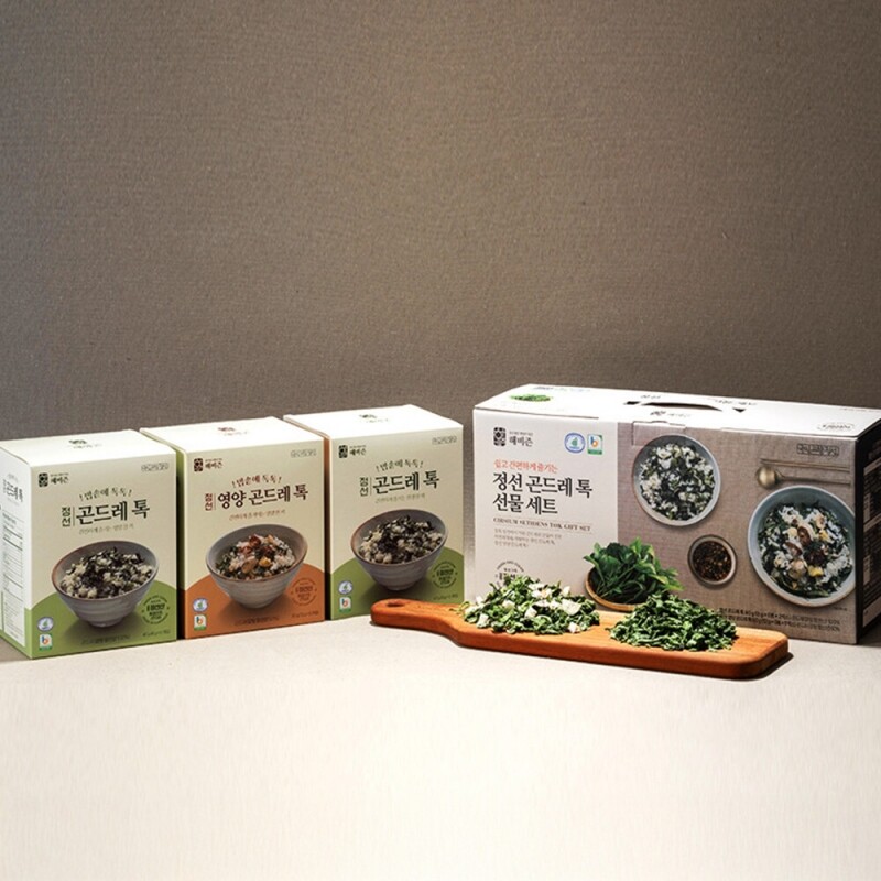 [정선]곤드레톡 혼합세트(곤드레톡 2박스+영양곤드레톡1박스) - 강원곳간.com