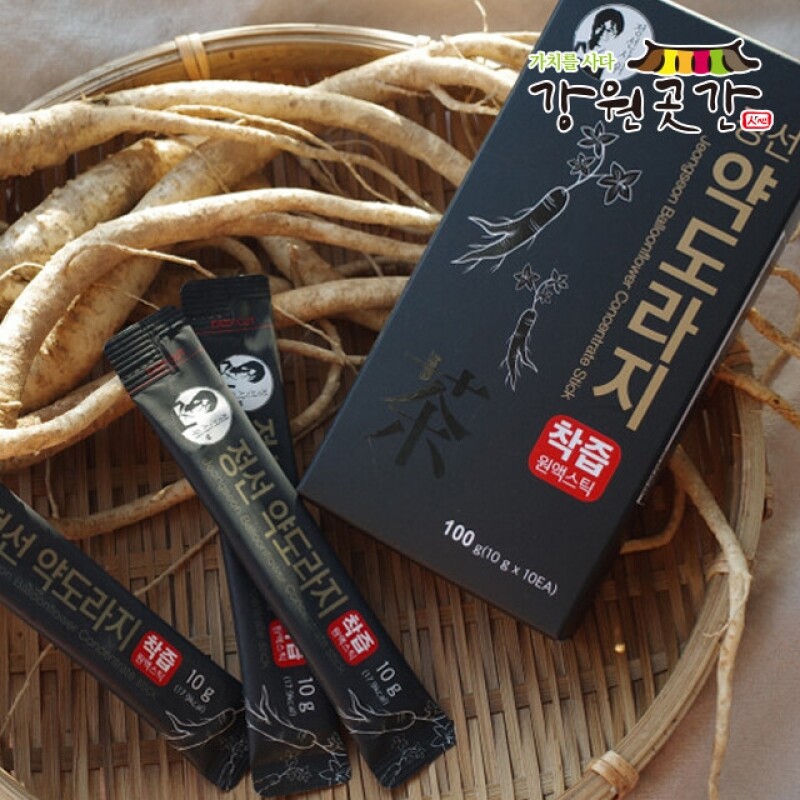 [정선] 정선3년근 농축 약도라지 스틱 10g 10포(10일분) - 강원곳간.com